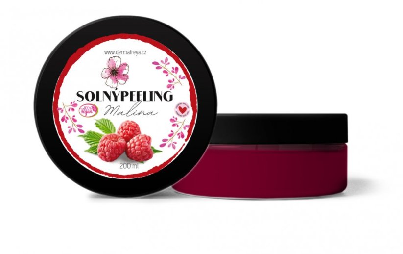 SOLNÝ PEELING MALINA