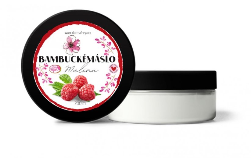 BAMBUCKÉ MÁSLO MALINA